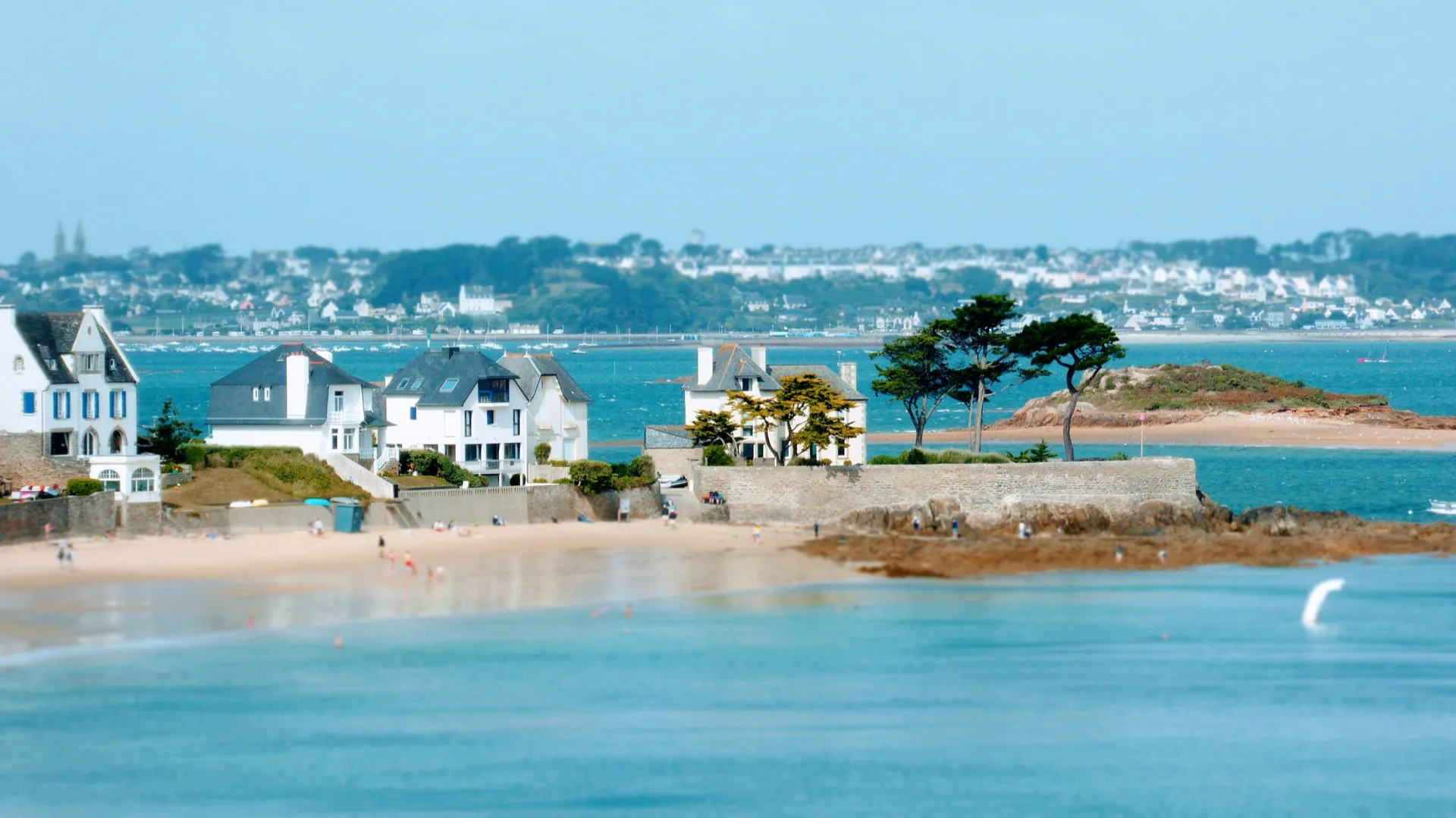 Résidence secondaire en bord de mer en Bretagne